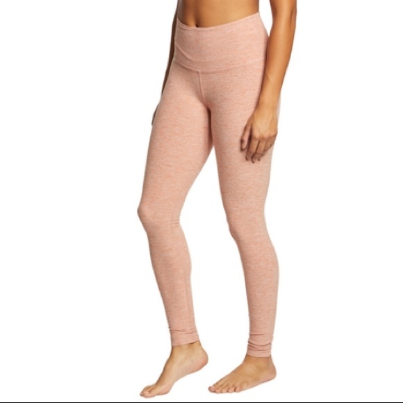 beyond yoga // pink spacedye high waist leggings - Picture 2 of 7